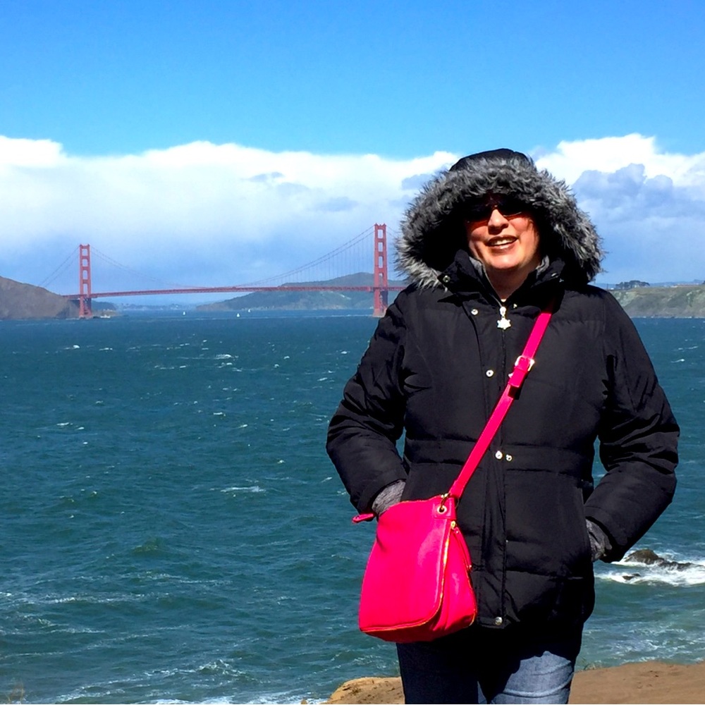 Winter Jacket w/ Polar Fleece lining & faux fur hood.